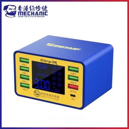 MECHANIC iCharge 8M QC 3.0 USB Smart Charger