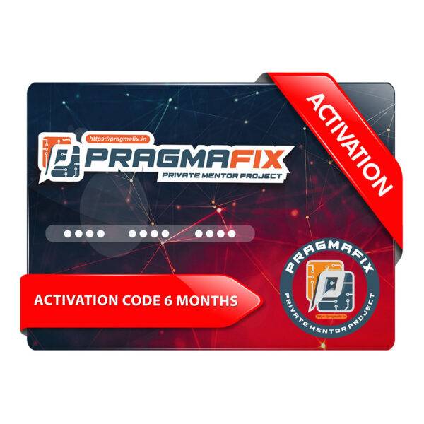Pragmafix Tool Activation Code 6 Months