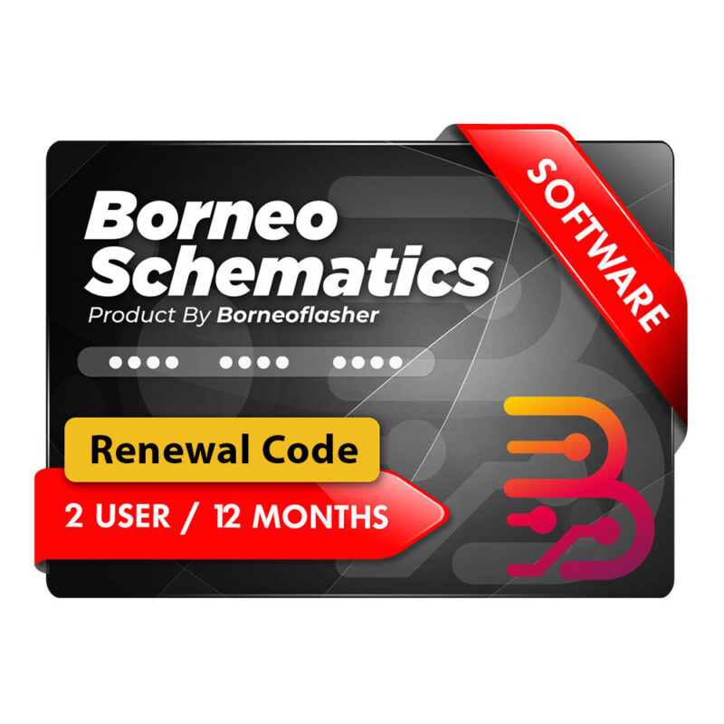 Borneo Schematics 2 User 12 Months Renewal